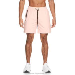 Shorts de Playa para Hombre, Cintura Alta, 100% Algodón, Secado Rápido, Transpirables, Anti-UV, Resistentes al Viento, para Verano, Playa, Running, Gimnasio, Entrenamiento - Product Image 1