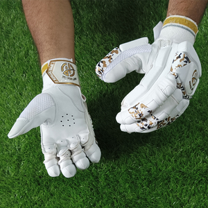 HTTC Ligero Coreano Rexion Guantes de Cricket de cuero Precio de fábrica Guantes de bateo de calidad premium - Product Image 5