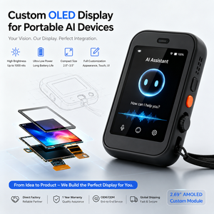 Terminal portable de compagnie IA avec écran AMOLED, solution OEM personnalisée pour écran OLED intégré, fabricant de modules d'affichage - Product Image 1