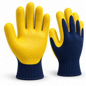 Guantes recubiertos de látex personalizados con agarre confiable, comodidad flexible y protección duradera para las manos, ideales para aplicaciones de trabajo profesionales. - Product Image 5