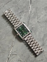 Unisex VVS-zertifizierte Moissan ite Diamond Watch im Runds chliff