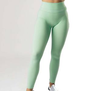 Mallas de cintura alta para yoga y gimnasio para mujer, conjuntos de entrenamiento de ropa activa, característica transpirable, mallas con estampado de sublimación de nuevo diseño para mujer - Product Image 1