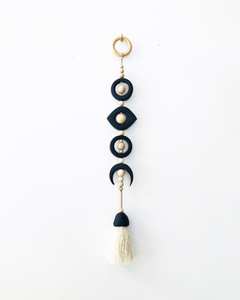 พวงมาลัยโลหะรูปดวงจันทร์สีทองและดาวสำหรับตกแต่งบ้านพวงมาลัยแขวนแบบหรูหราสำหรับงานแต่งงานและงานปาร์ตี้ - Product Image 4