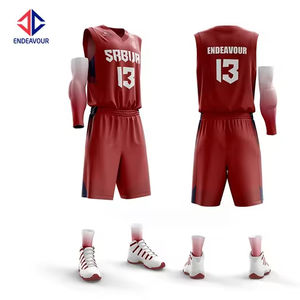 Uniformes de match de basket-ball en gros personnalisé Sublimation jeunesse - Product Image 2