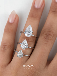 3.00 CT Pear CUT IGI ได้รับการรับรอง H-Color Filled Lab ที่ปลูกด้วยเพชรแบบหลวมเพชร DLP-19โมเดลเพชร - Product Image 6