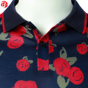 <b>Men's</b> High Quality Casual Style Short Sleeve for <b>Polo</b> <b>Shirts</b> Breathable Jersey Fabric Solid for Street Wear Sublimation Printing - Product Image 4