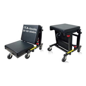 Asiento Rodante ITA Tools de 150 mm (6\") / Taburete Rodante de 450 mm (18\") 2 en 1, Capacidad de 155 kg (350 lb), Fabricación en Taiwán, ODM, OEM - Product Image 6