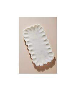 Luxury <b>marble</b> <b>tray</b> for bathroom vanity organizing perfumes candles jewelry with elegant modern home decor style - Product Image 5