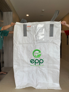 Le meilleur standard du Vietnam 1000kg respirant EPP Cross Corner Loop U-Panel Type circulaire Full Open FIBC Bag pour Rock Minerals pour - Product Image 3