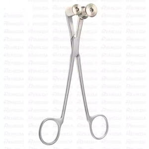 Gunnar-Hey คีมลูกกลิ้ง Gunnar-Hey 18ซม. มีหลายขนาดลูกกลิ้งที่มีด้ามจับสแตนเลสเครื่องมือผ่าตัด - Product Image 1