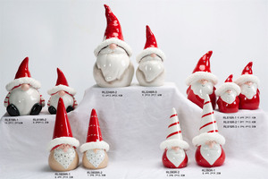 Papá Noel <span class=keywords><strong>de</strong></span> cerámica pintado a mano - Product Image 6