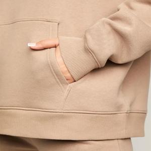 Nouveauté pour l'hiver sweats à capuche délavés pour femmes essentielles 100% coton coupe régulière dernière qualité supérieure lavée à l'acide de qualité supérieure - Product Image 6