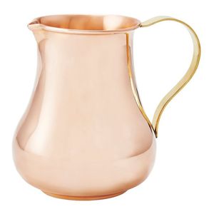 Versatile <b>Copper</b> Water Storage <b>Jug</b> with Mirror Finished Ideal for Weddings Hotels Restaurants Elegant Serving Piece - Product Image 3