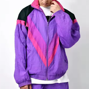 ชุดวอร์มเสื้อกันลมขนาดพลัสไซส์แฟชั่นสำหรับฤดูหนาวลายพื้นชุดสไตล์ระบายอากาศได้ทุกสี - Product Image 6