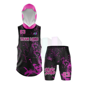 Factory Direct Sale Customized Size/Color 100% Polyester Lightweight Quick-Dry Breathable High Quality 7v7 <b>Compression</b> Uniform - Product Image 3