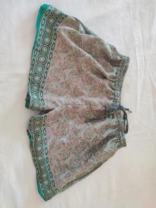 Pantalones cortos de seda supervendidos para mujer, Bohemia Hippie ropa de noche, pantalones cortos Unisex con bolsillo, ropa de playa, pantalones cortos informales, pantalones cortos de verano - Product Image 5