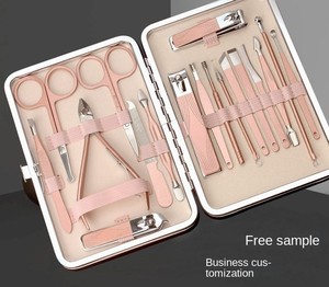 Ensemble de coupe-ongles professionnel en acier inoxydable manucure pédicure Kit de coupe fournitures pour ongles PAR ANAAIF ENTERPRISES - Product Image 1