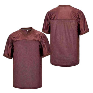 Ropa de calle de moda Retro Crop American Football Shirt Custom Sublimated Printing Mesh American Football Jersey - Product Image 5