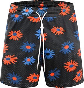 Wholesale Custom Men's 5 Inch Inseam Summer Mesh <b>Shorts</b> Breathable <b>Sweatpants</b> Pockets Casual Sublimation Technique Plain Dyed - Product Image 1