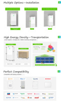 Dyness PowerBrick SC Batterie de Sauvegarde Solaire 16 kWh Batterie LiFePO4 51,2 V 314 Ah Batterie Domestique Compatible avec l'Onduleur Hybride Deye Solis LV
