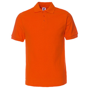 Camiseta Polo de algodón CVC de talla estadounidense y europea, camiseta polo transpirable con estampado de logotipo personalizado y bordado para hombre - Product Image 1