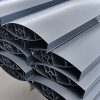 Lames d'ombrage horizontales modernes en aluminium sur mesure 6063 T5 T6, profilés en Z, écologiques, durables et faciles à nettoyer