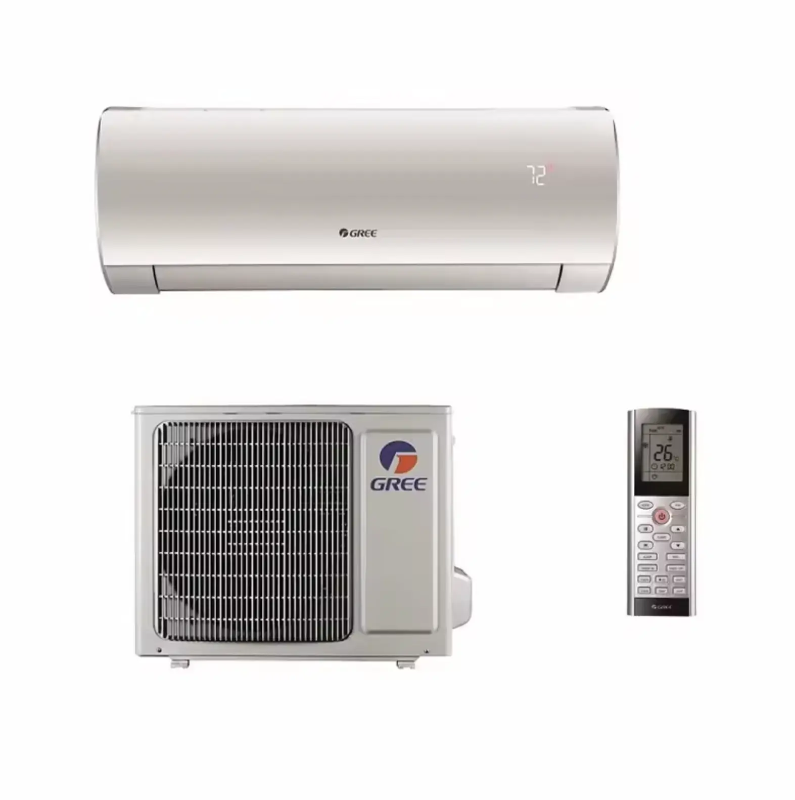 Cheap Price Gree Boutique 12000 btu R410a AC inverter air conditioner 1-3TON 2024 summer Energy conservation Factory Outlet