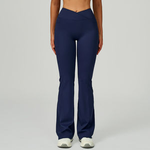 Leggings de sport pour femmes, couvrant entièrement la jambe, extensibles, conçus pour la flexibilité, le confort, les mouvements, les séances de fitness et les vêtements décontractés au quotidien - Product Image 3