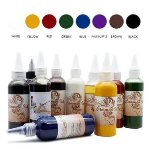Aerógrafo usado Spray tatuaje pinturas aerógrafo líquido Uv cara <span class=keywords><strong>pintura</strong></span> corporal - Product Image 3