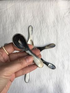 Cuchara de cuerno de búfalo de diseño hermoso recién llegado para uso en restaurante Precio de venta a granel desde India - Product Image 4