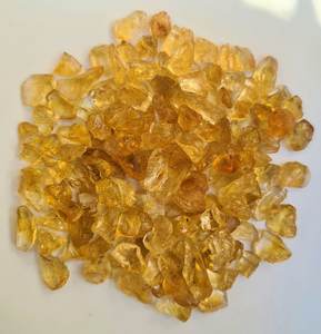 หินซิทรีนหยาบสีเหลืองซิทรินพลอยหยาบสีเหลืองมะนาวธรรมชาติสีเหลืองซิทรินอัญมณีดิบบำบัดแบบหลวม - Product Image 2