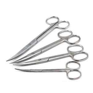 Pansement Mayo Harrington en acier inoxydable, ciseaux chirurgicaux incurvés droits, ciseaux chirurgicaux à dissection Mayo - Product Image 1