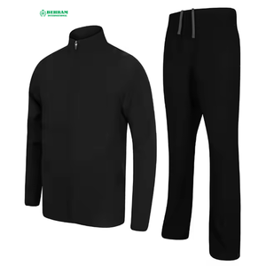 Traje de chándal de último diseño para hombres Jogging y Running Chándal Ropa deportiva Trajes de sudor Cremallera frontal Conjunto de dos piezas personalizado - Product Image 1