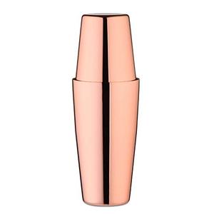 Variété exclusive Cocktail Shaker finition hautement miroir Shaker Barware outils Style chic or cuivre acier inoxydable mélange - Product Image 1