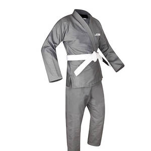 Jiu Jitsu Uniform Sets 100% Cotton Reinforced Stitching Breathable Quick Dry Customizable Colors Logo for Tough <b>Grappling</b> - Product Image 3