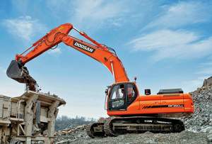 Excavadoras Doosan, Modelos Compactos y Grandes para Uso Industrial y de Construcción, Equipadas con un Robusto Sistema de Brazo y Orugas - Product Image 3