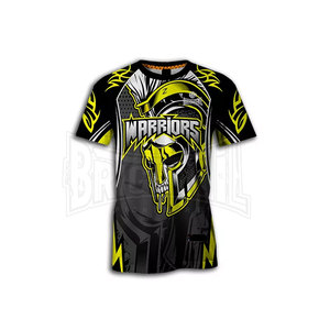 เสื้อซอฟต์บอลพิมพ์ลายสำหรับผู้ชายเสื้อซอฟท์บอลพิมพ์ลาย100% โพลีเอสเตอร์แบบระเหิดสำหรับผู้ชาย - Product Image 3