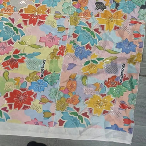 Venta al por mayor de tela viscosa bordada con lentejuelas pesadas para mujer, vestido de mujer, vestido Kurti y Sari, diseñadores, Exportación de pedidos de suministros al por mayor - Product Image 1