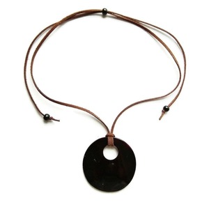 Tribal Style <b>Buffalo</b> <b>Horn</b> Pendant Handmade Boho Jewelry - Product Image 4