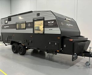 Mini Remolque de Autocaravana Todoterreno 4x4, Ligero, Moderno, para Campamento y Viajes al Aire Libre, Entrega Rápida, Calidad Premium - Product Image 1