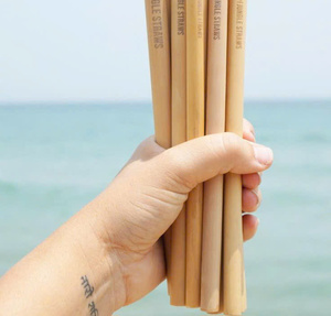 <b>Bamboo</b> Factory Eco-friendly <b>Bamboo</b> <b>Straw</b> Disposable <b>Straw</b> Custom logo Reusable Drinking <b>Straw</b> - Product Image 5