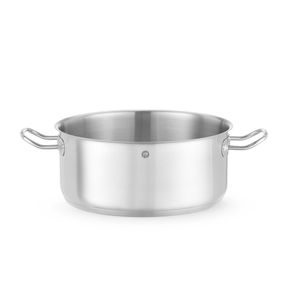 Pentola per Zuppe e Brodi HENDI Kitchen Line 7.3L, Pentola Bassa per Stufati Senza Coperchio 280x(H)120mm - Product Image 1