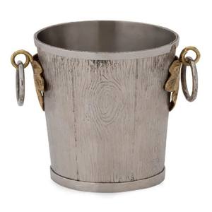 Material de acero inoxidable decorativo superventas oro antiguo cubo de hielo Barware para soporte de hielo - Product Image 6