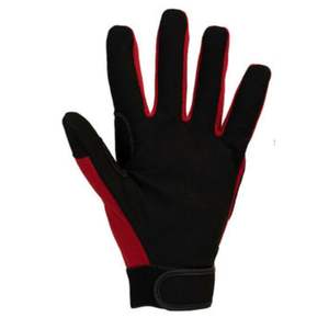 ถุงมือป้องกันแรงสั่นสะเทือนของผู้ชาย TPU สีแดงสำหรับงานตัดด้านช่างน้ำมัน - Product Image 4