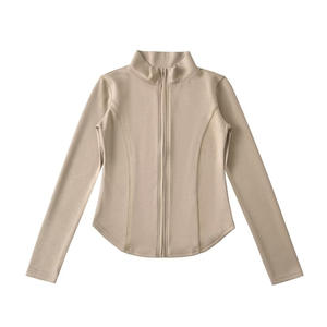 Chaqueta Deportiva de Invierno con Cierre para Mujer, Manga Larga, para Correr, Entrenamiento, Yoga, Fitness, Deportes - Product Image 2