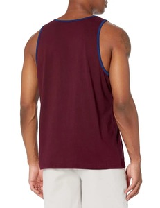 Vente en gros de débardeurs personnalisés 100% coton débardeurs côtelés coupe musclée de haute qualité débardeurs sans manches d'entraînement de gymnastique pour hommes - Product Image 5