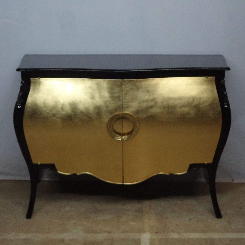 ใบไม้สีทอง &amp; ทาสีดำ