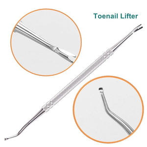 Outil de traitement des ongles incarnés en acier inoxydable de qualité chirurgicale, instruments manuels de podologie, ensemble de limes et curettes - Product Image 3