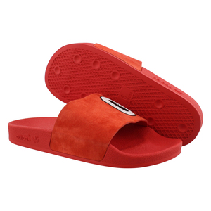 Adidas Adilette รองเท้าสตรีสี: แดง/แดง100% ของแท้ - Product Image 5