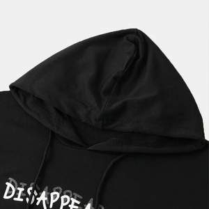 Sweat à capuche de bureau décontracté et élégant OEM pour hommes, confortable, polyester/coton, taille personnalisée, uni pour l'hiver - Product Image 3